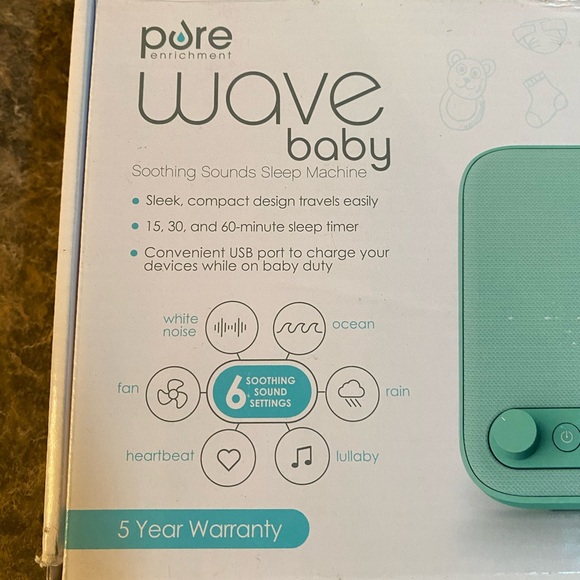 Pure Enrichment Wave Portable Sound Machine - Picture 2 of 4